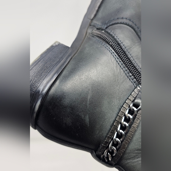 Bugatti Women's Green V3737-1 460 Biker Ankle Side Zip Boots Size EUR 36 US 6 - Picture 14 of 16